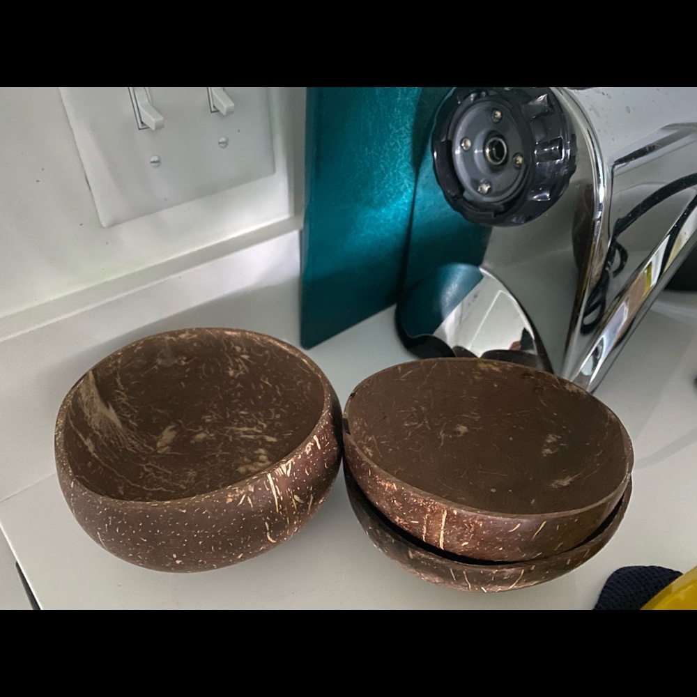 Coconut bowls
